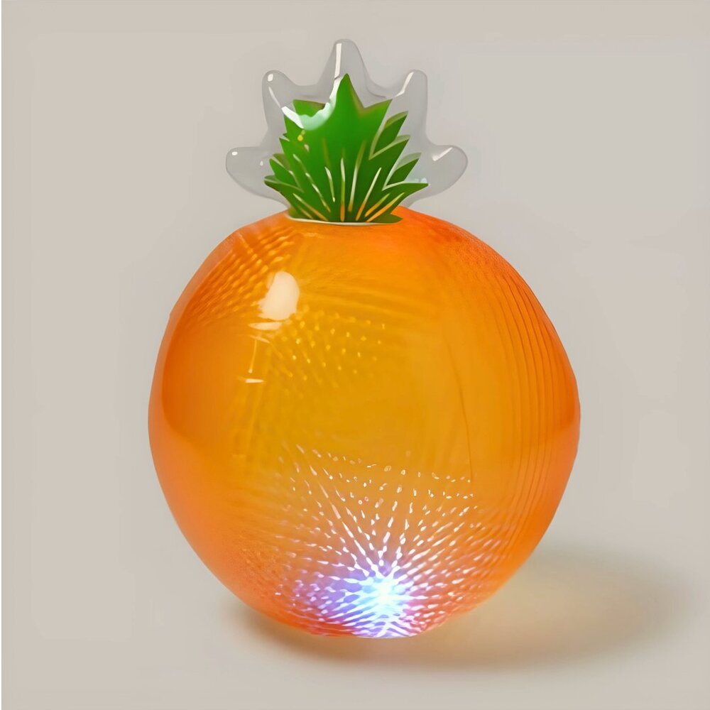 Sun Squad Pineapple Light Up Inflatable Beach Ball Motion Activated LED